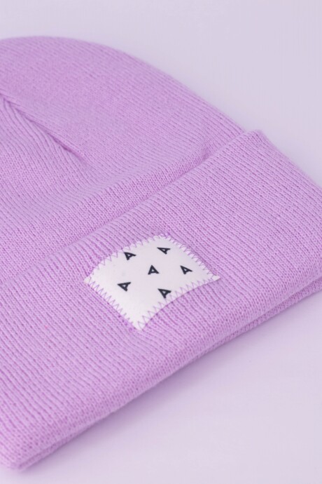NEW BEANIE STRETCH LILA