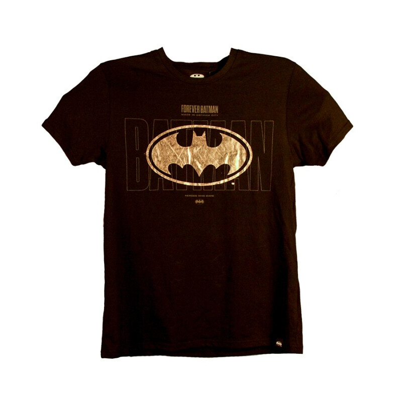 Remera DC Batman Hombre - BAIASS24001 Negro