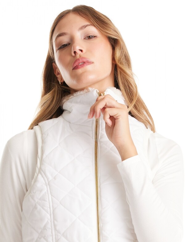 Chaleco Abrigo Rever CRUDO/MULTI