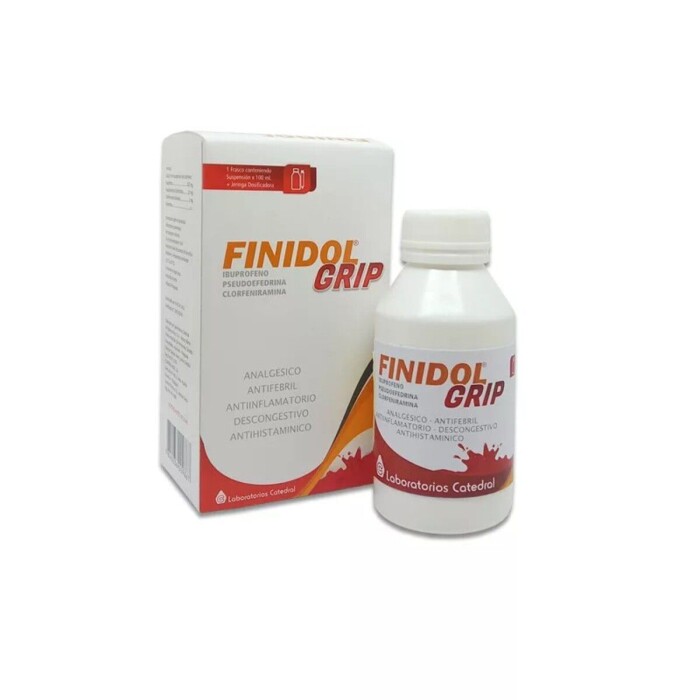 FINIDOL GRIP SUSP. FRASCO X 100 ML. única