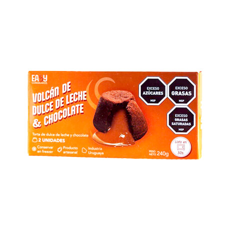 Volcan De Ddl Y Choco Easy X 2 Unid. Volcan De Ddl Y Choco Easy X 2 Unid.