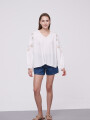 Blusa Cleo Marfil / Off White