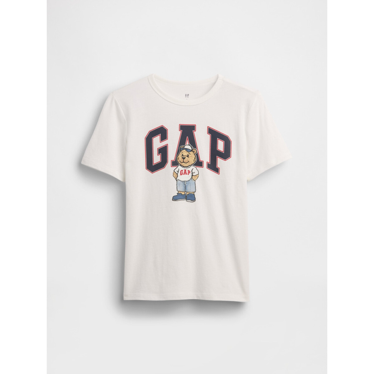 V-BRANNAN ARCH LOGO TEE - NEW OFF WHITE 