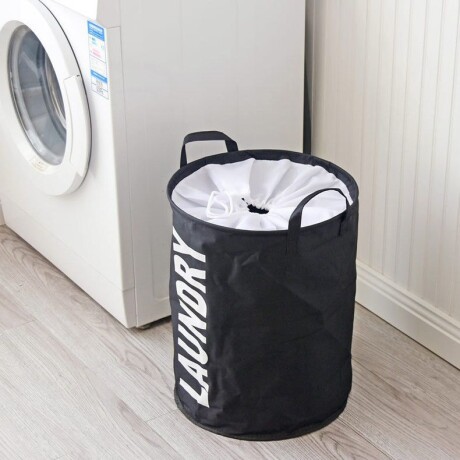 Cesto Ropa Laundry Negro Alto 45cm x Ø 35cm Cesto Ropa Laundry Negro Alto 45cm x Ø 35cm