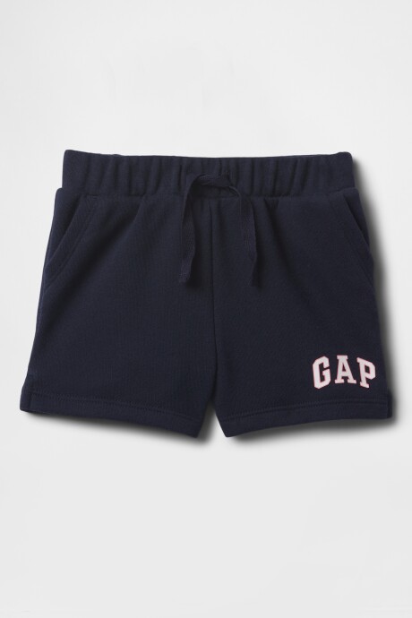 Short Logo Gap Sin Felpa Toddler Niña Tapestry Navy