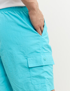 450401 SHORT HARRINGTON LABEL Turquesa