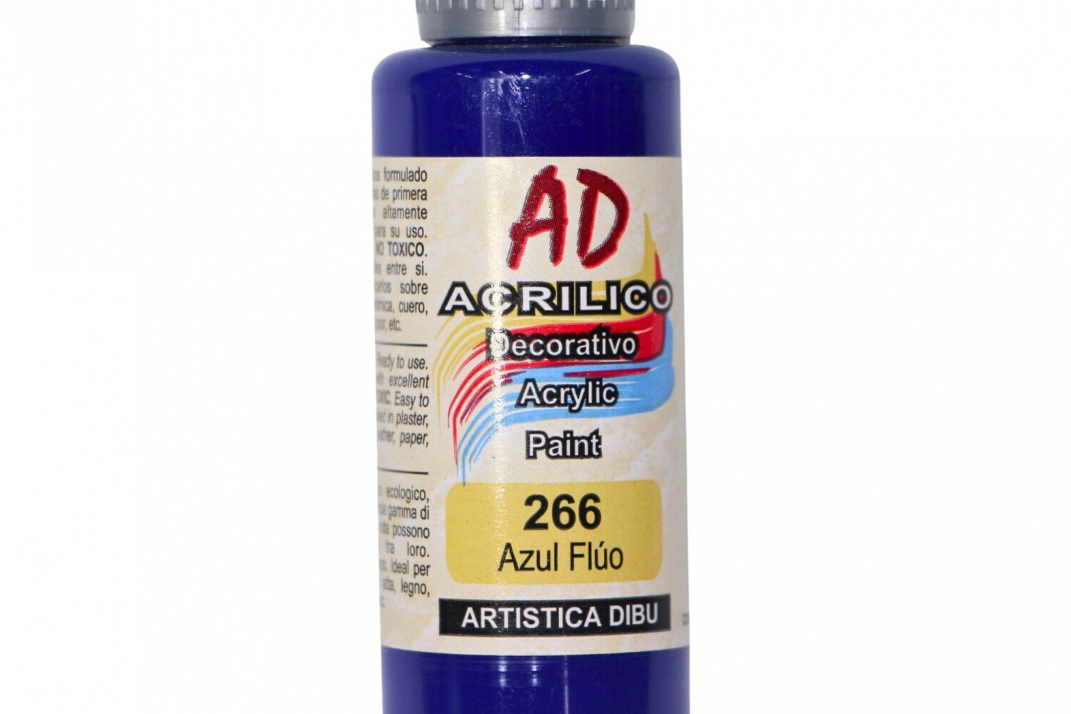 PINTURA ACRILICA ARTISTICA DIBU 60 ML. DIFERENTES COLORES - COLOR AZUL ...