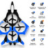 Drone Jet Con Cámara Y Control Ledstar X72wf DRONE JET LEDSTAR CAMARA X72WF AZUL