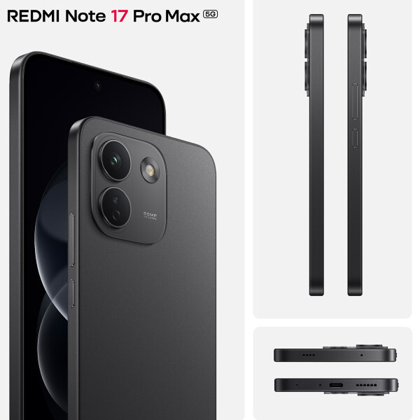 Xiaomi Redmi Note 17 Pro Max 8/256gb 5g CEL XIAOMI NOTE 17 PRO MAX 5G 8/256 NEGR