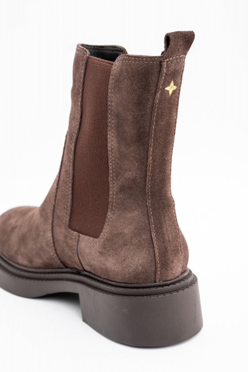 Bota Gamuza Chocolate