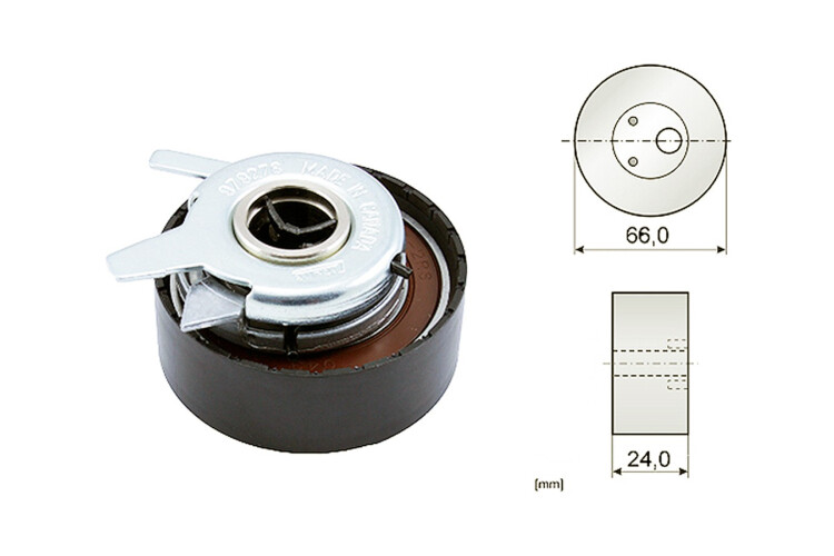 Tensor Guia Correa Dist. Volvo 850./S70 - V70 95-25 Tensor Guia Correa Dist. Volvo 850./S70 - V70 95-25