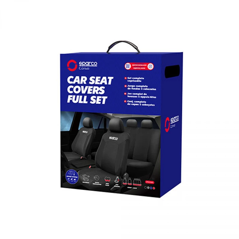 Sparco Cubre Asiento Negro