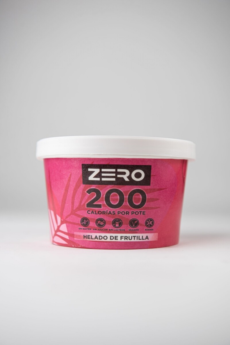 Helado Zero frutilla 250 ml 
