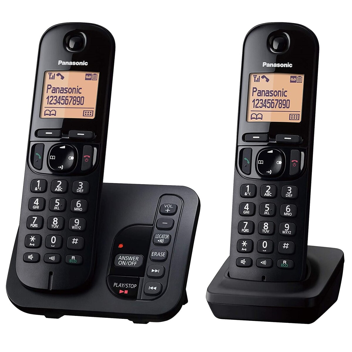 Teléfono Inalámbrico Panasonic Kx-tgc222 Negro 