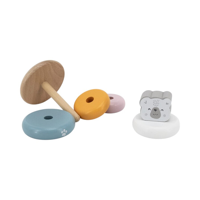 Oso Polar Apilable de Madera Polar B Oso Polar Apilable de Madera Polar B