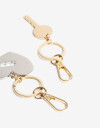 Llavero Metal Set Llavero Regalable, Llave Y Corazón. - Dorado