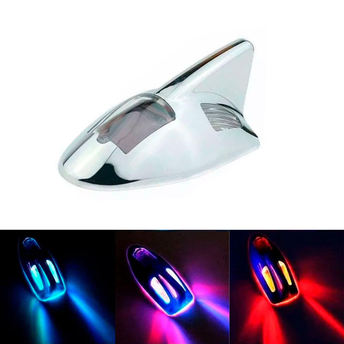 ANTENA - DECORATIVA DE TECHO TIBURON CON LUZ LED WESTON 