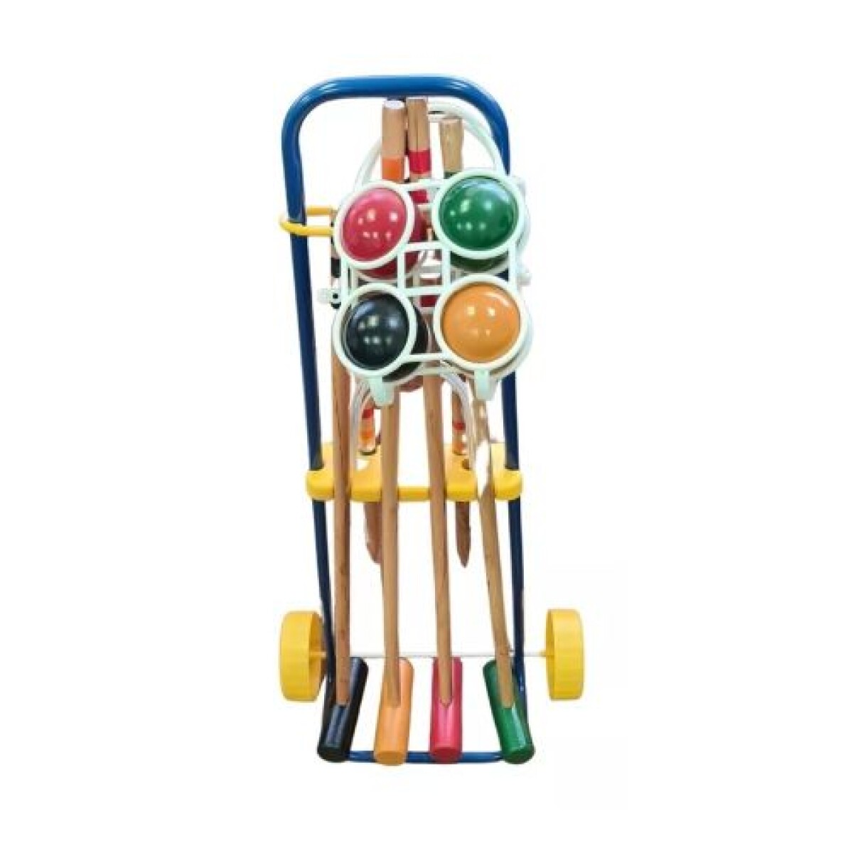 SET CROQUET GRANDE CON CARRO - Set Croquet Grande Con Carro 