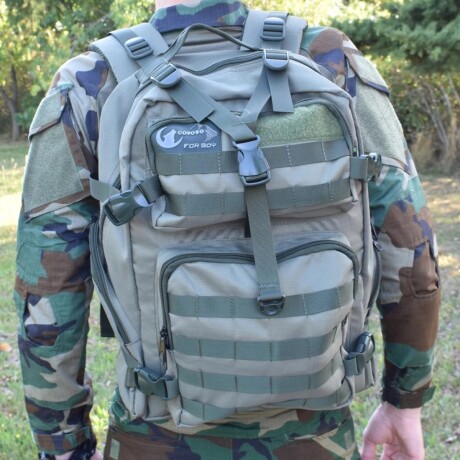 Mochila Coyote 35L calidad superior - Fox Boy Verde