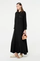 CAMISA LARGA Negro