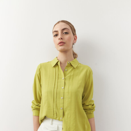 CAMISA MARLENNE Verde Manzana