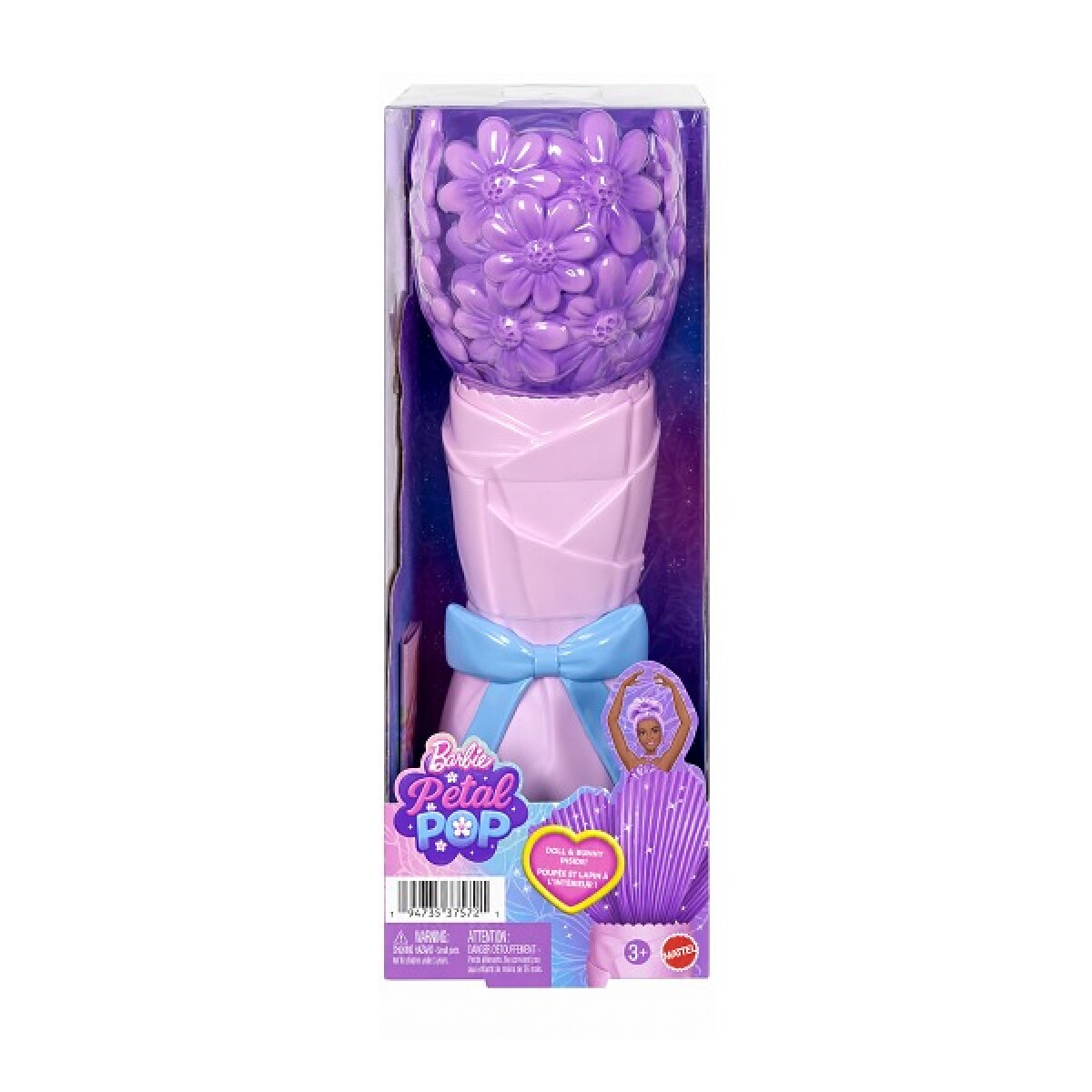 BARBIE - PETAL POP SORPRESA - VIOLETA 