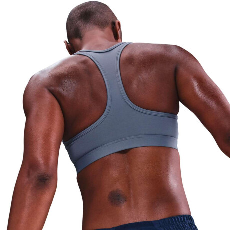 Top Nike Dri-Fit Swsh Med Spt de Mujer Azul