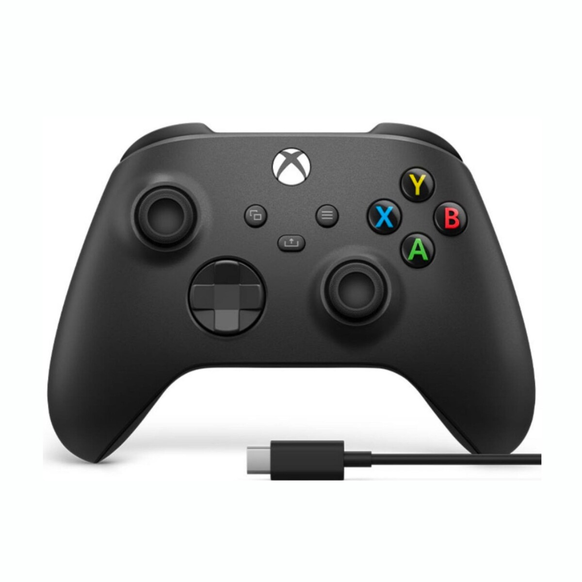 Joystick Control Inalámbrico XBOX Con Cable USB-C - Black 
