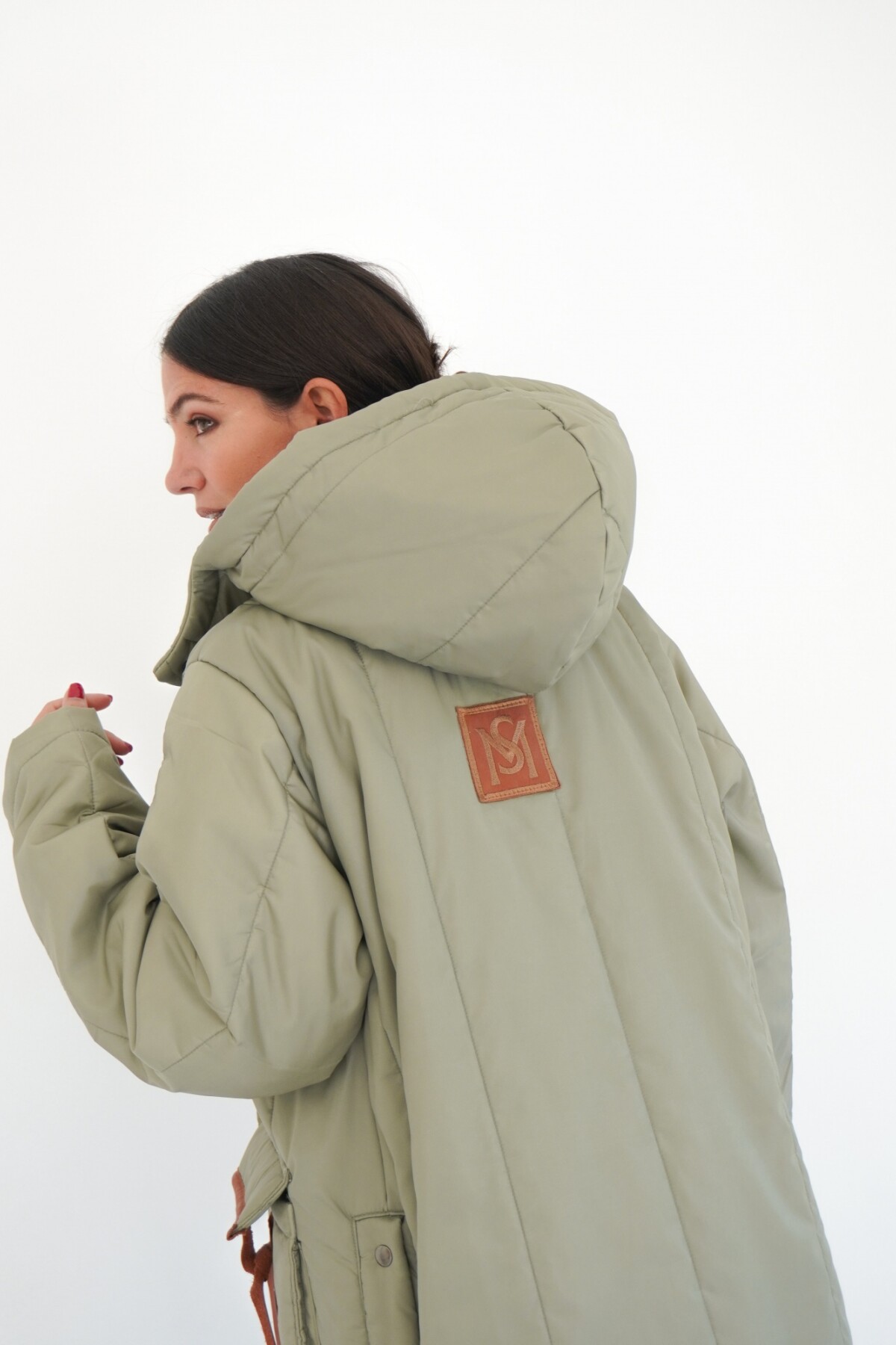 Into the woods coat Verde Salvia