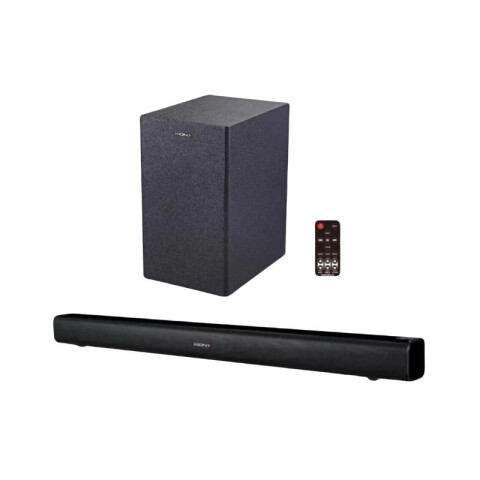 BARRA DE SONIDO XION CON SUBWOOFER 2.1 BT Negro