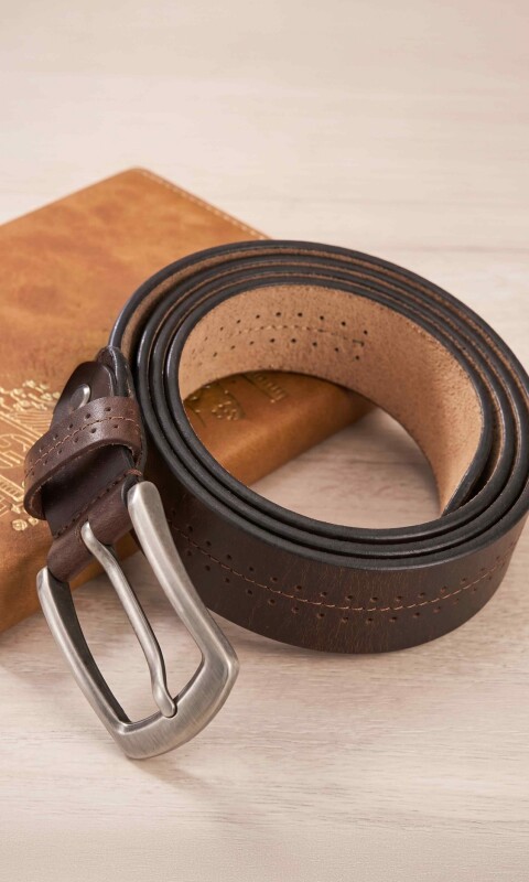CINTO MARCO CHOCOLATE 90 CM