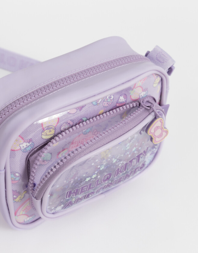 Mochilas y Carteras Infantiles Bandolera "hello Kitty" - Combinacion Multicolor