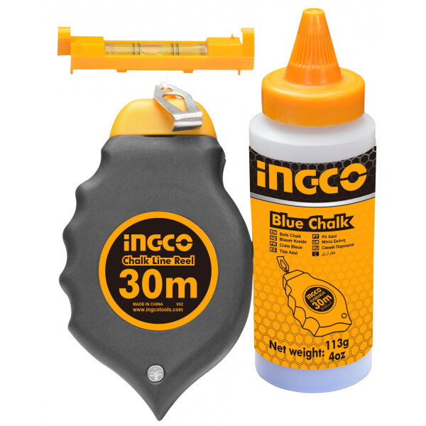 CHOCLA TIRA LINEAS 30 MTS INGCO HCLR0130 CHOCLA TIRA LINEAS 30 MTS INGCO HCLR0130