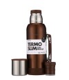 Termo Slim 750Ml. Con Base Silicona Copper