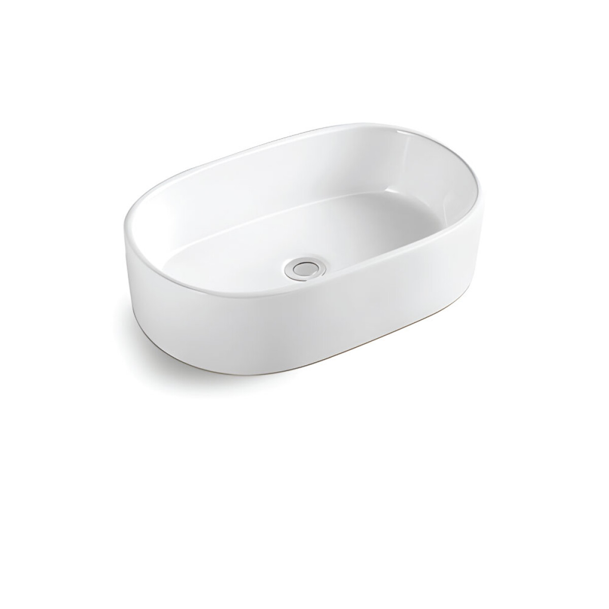 Lavatorio de Apoyo Oval Blanco Líne Zoe 