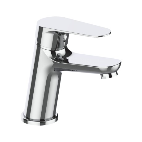 Monocomando para lavatorio, zinc, 35mm, altura 40cm, línea U Home, modelo estándar, cromado. Monocomando para lavatorio, zinc, 35mm, altura 40cm, línea U Home, modelo estándar, cromado.