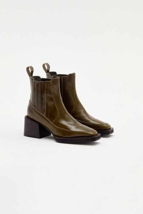 Bota Mika Verde Oscuro