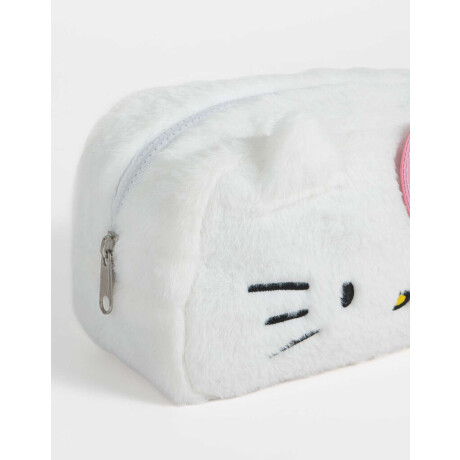 Cartuchera Peluche ''hello Kitty'' Blanco