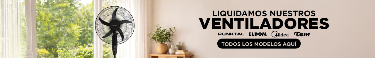 Liquidamos nuestros ventiladores en La Tentación