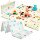 Alfombra Antigolpe 200x180 Colchoneta Plegable Bebé Jug009002-1