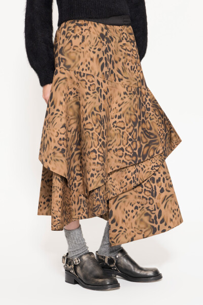 POLLERA ANIMAL Leopardo