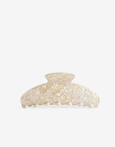 Broche Perla Broche Con Perlas - Blanco Nacarado/perlado
