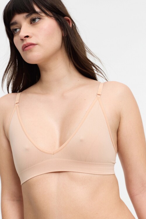 Soutien PIMENTÓN Triangular Beige