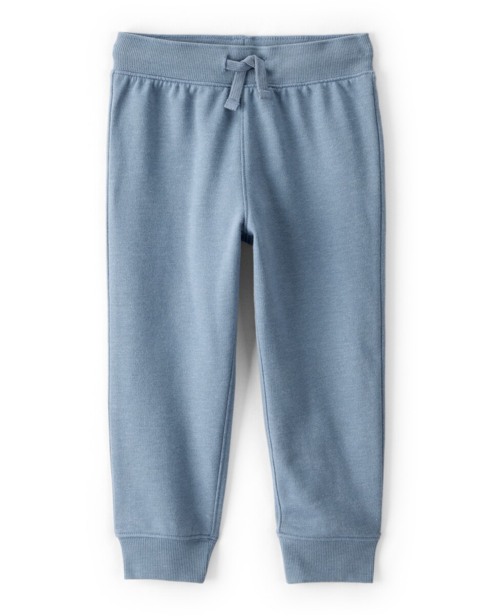 Pantalón deportivo de algodón, azul 