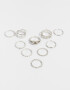 Sets Anillos De metal Set De Anillos Essential - Plateado