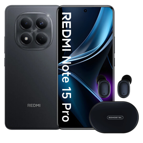 Xiaomi Note 15 Pro 8gb Ram 512gb 5g + Regalo PK XIAOMI NOTE 15 PRO 8/512 5G NEGRO + R