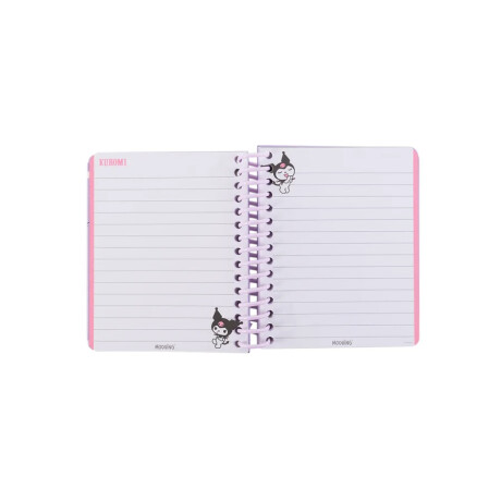 Cuaderno Mooving Pocket Kuromi corazones