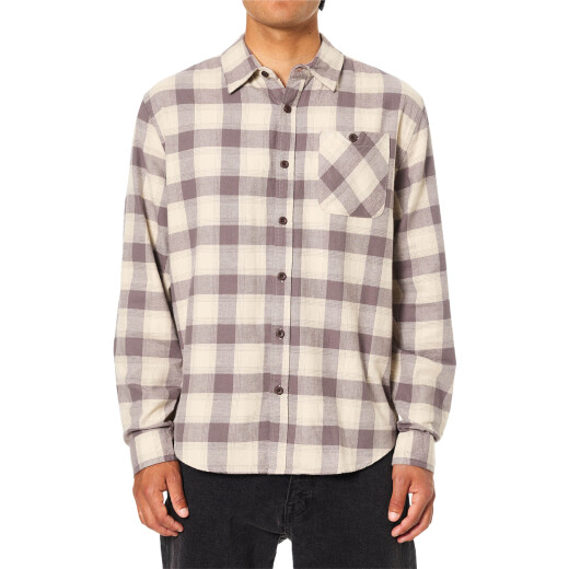 Camisa Katin Derek Flannel - Beige Camisa Katin Derek Flannel - Beige