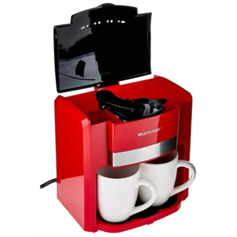 Cafetera Eléctrica Semiautomática Multilaser BE016 Roja Cafetera Eléctrica Semiautomática Multilaser BE016 Roja
