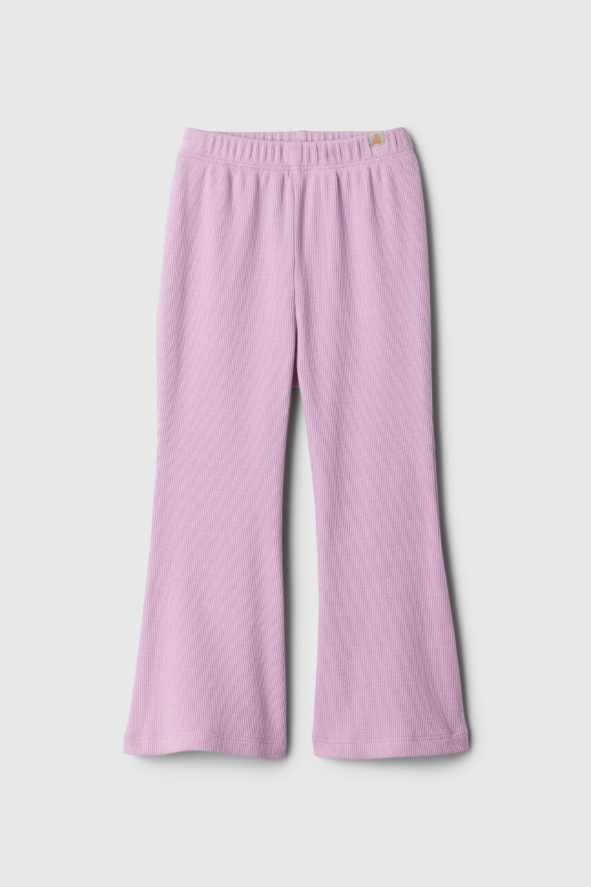 Calza Rib Flare Toddler Niña Lavender Mist 16-3307T